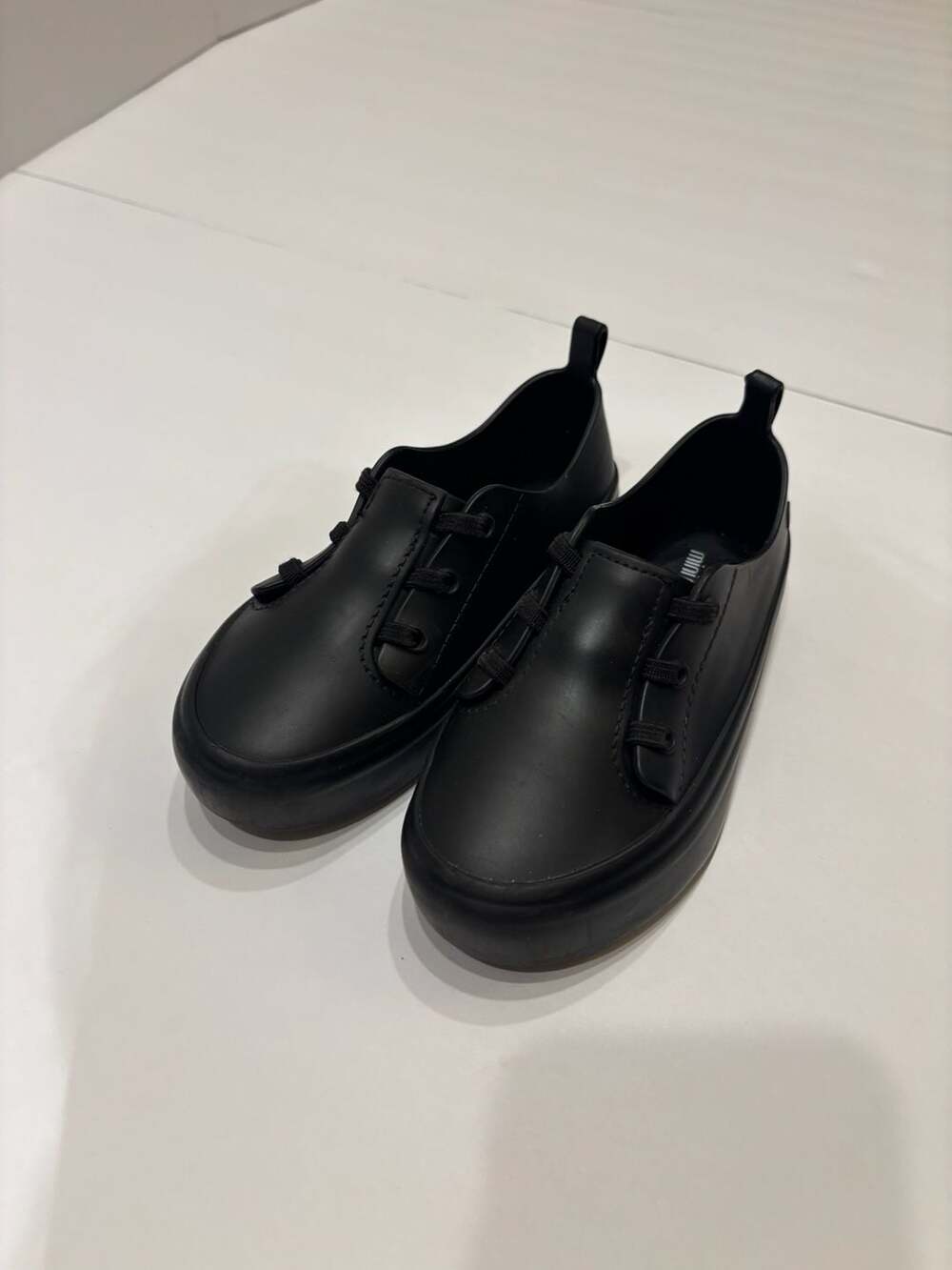 Mini Melissa Ulitsa Black Jelly Sneakers- 10